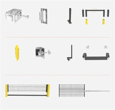 Aksesori untuk perlindungan mesin